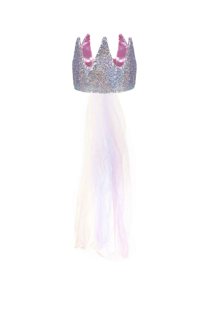 Sequins Crown With Veil