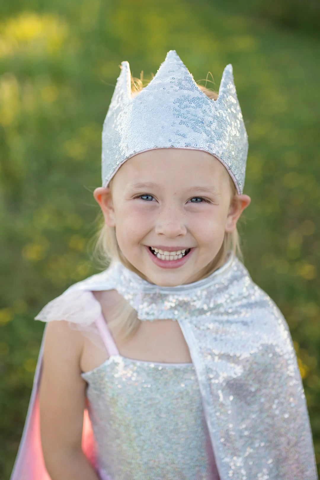 Sequins Crown With Veil