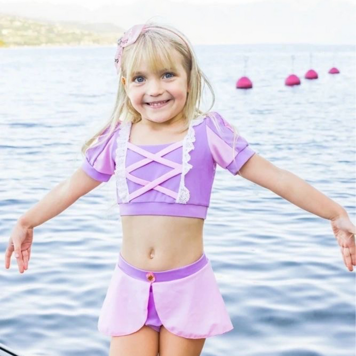 Rapunzel Girls Disney Swimsuit