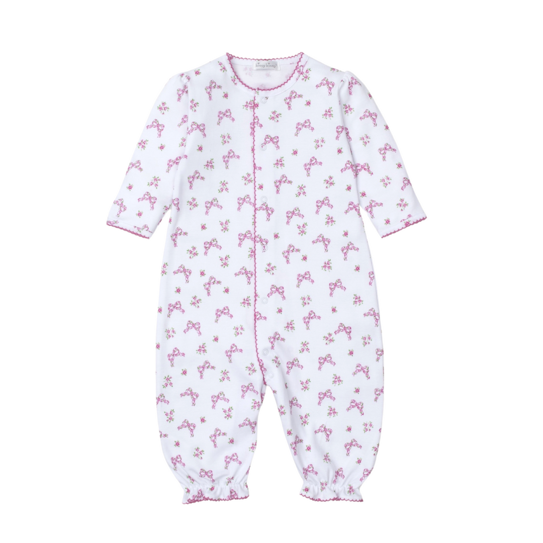 Blooming Bows Pink Infant Converter Gown