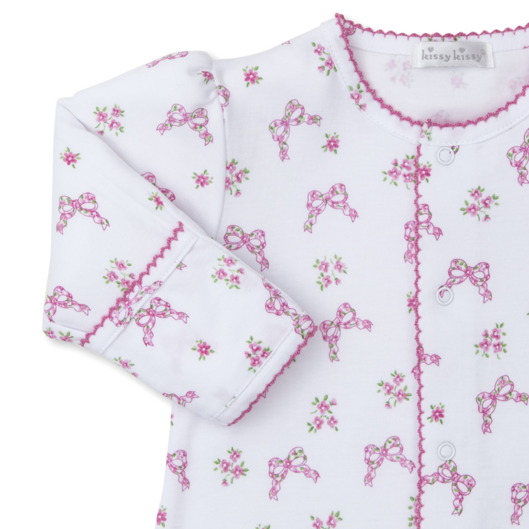 Blooming Bows Pink Infant Converter Gown