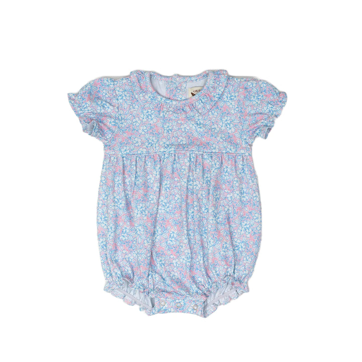 Cotton Candy Floral Baby Bubble: 6M