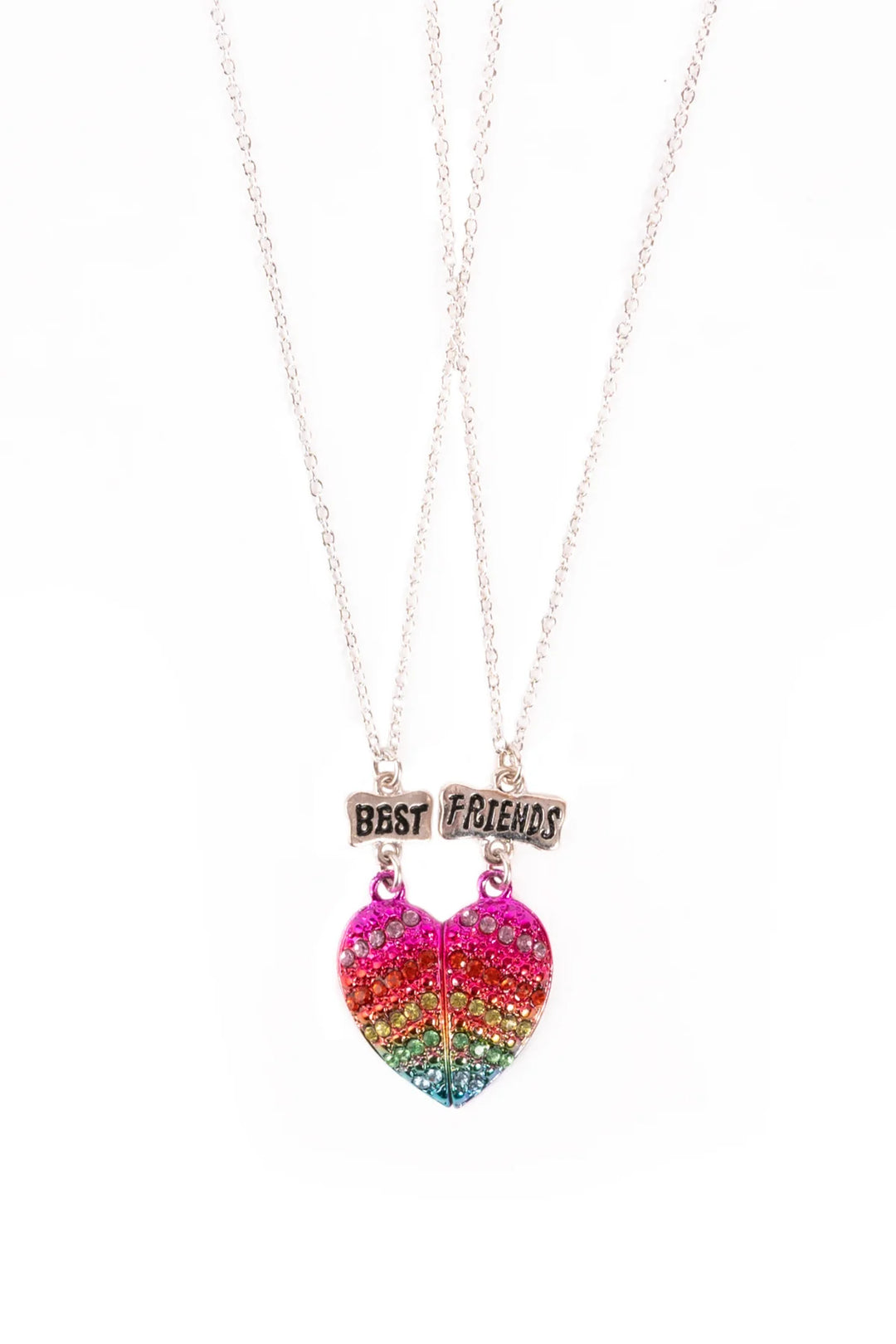 Glamour Gals Tear & Share Necklaces, 2pc