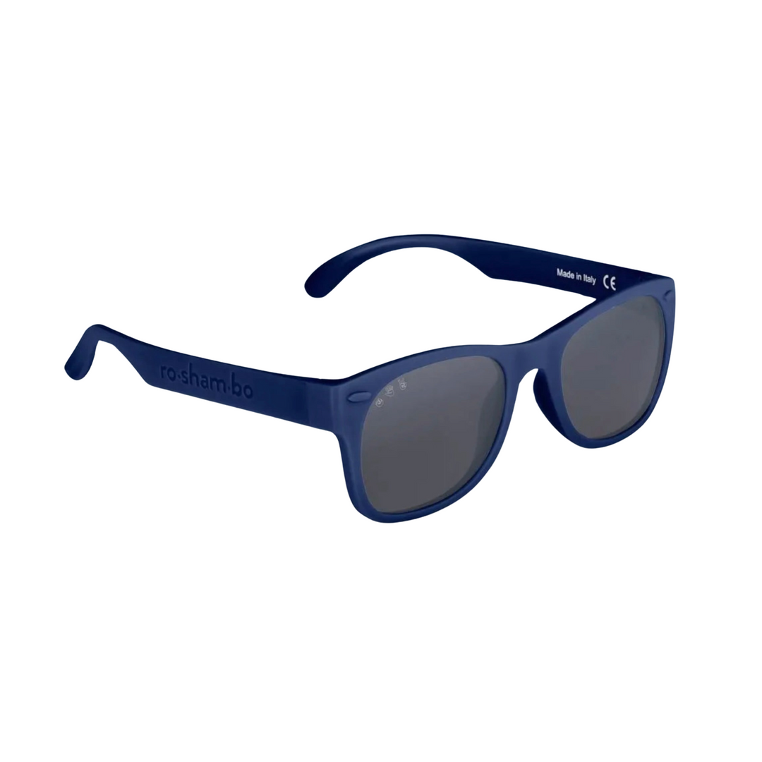 Navy Sunglasses Grey Polarized Lens