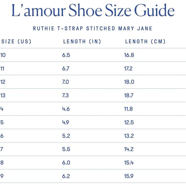 Ruthie Stitched Mary Jane - Patent Red