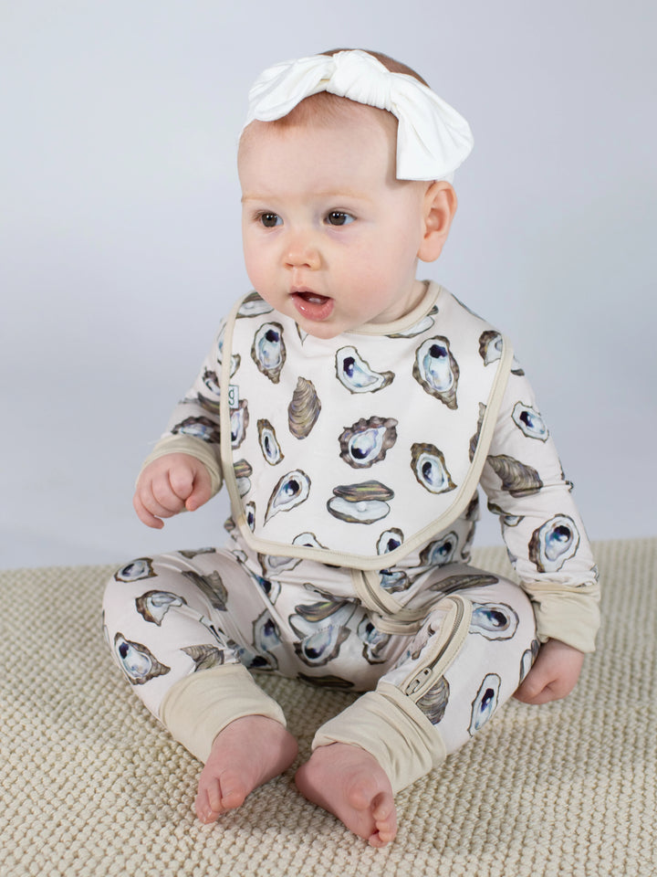 Oyster Zip Bamboo Pj Sleeper