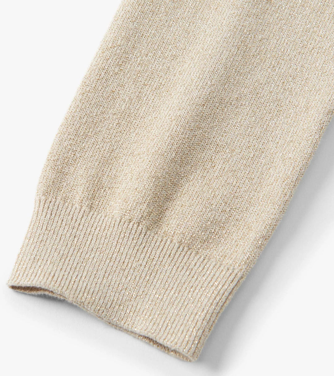 Girls Gold Glitter Leggings