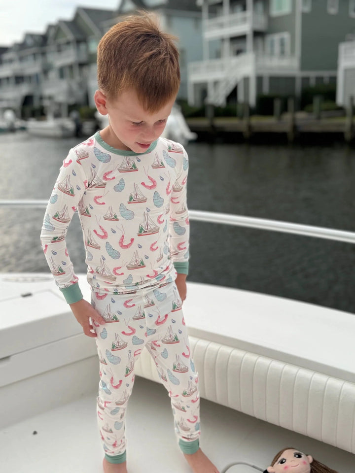 Core Sound Shrimp Boats Pj Set (Bamboo)