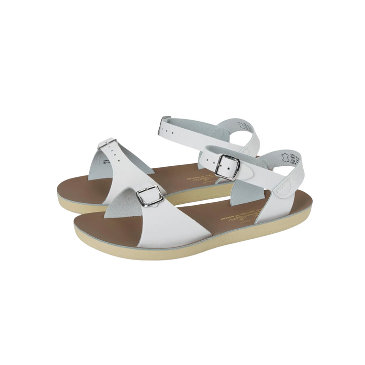 Sun-San H&L White Toddler/Kids Sandal: 8