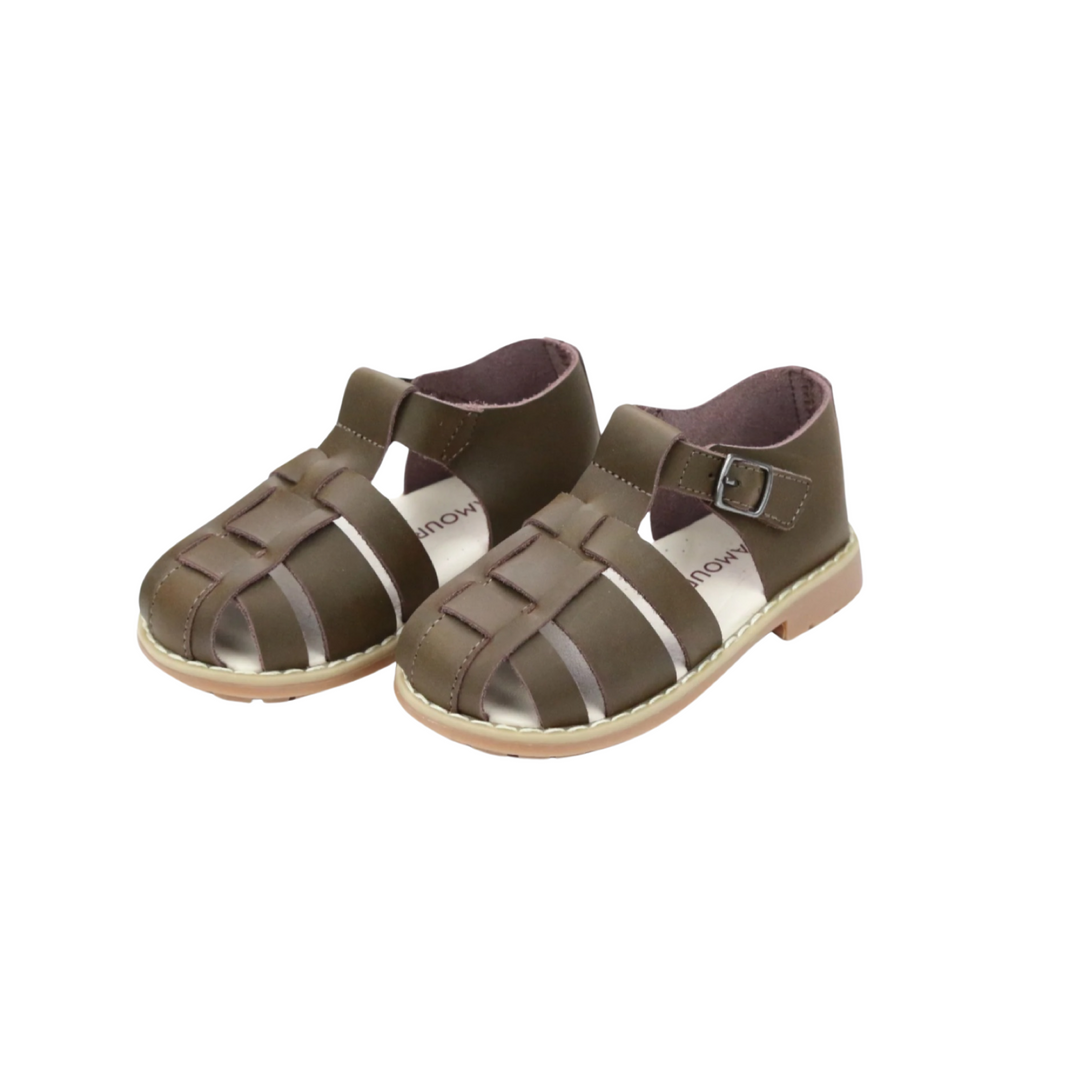 Aiden Boys Sandal - Brown