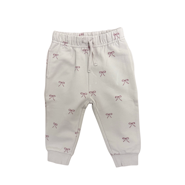 Relaxed Fleece Sweatshirt and Sweatpant Set | Bows