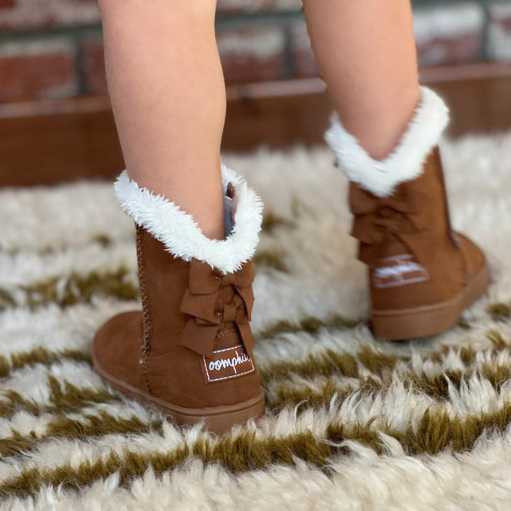 Girls Daniela Brown Boots