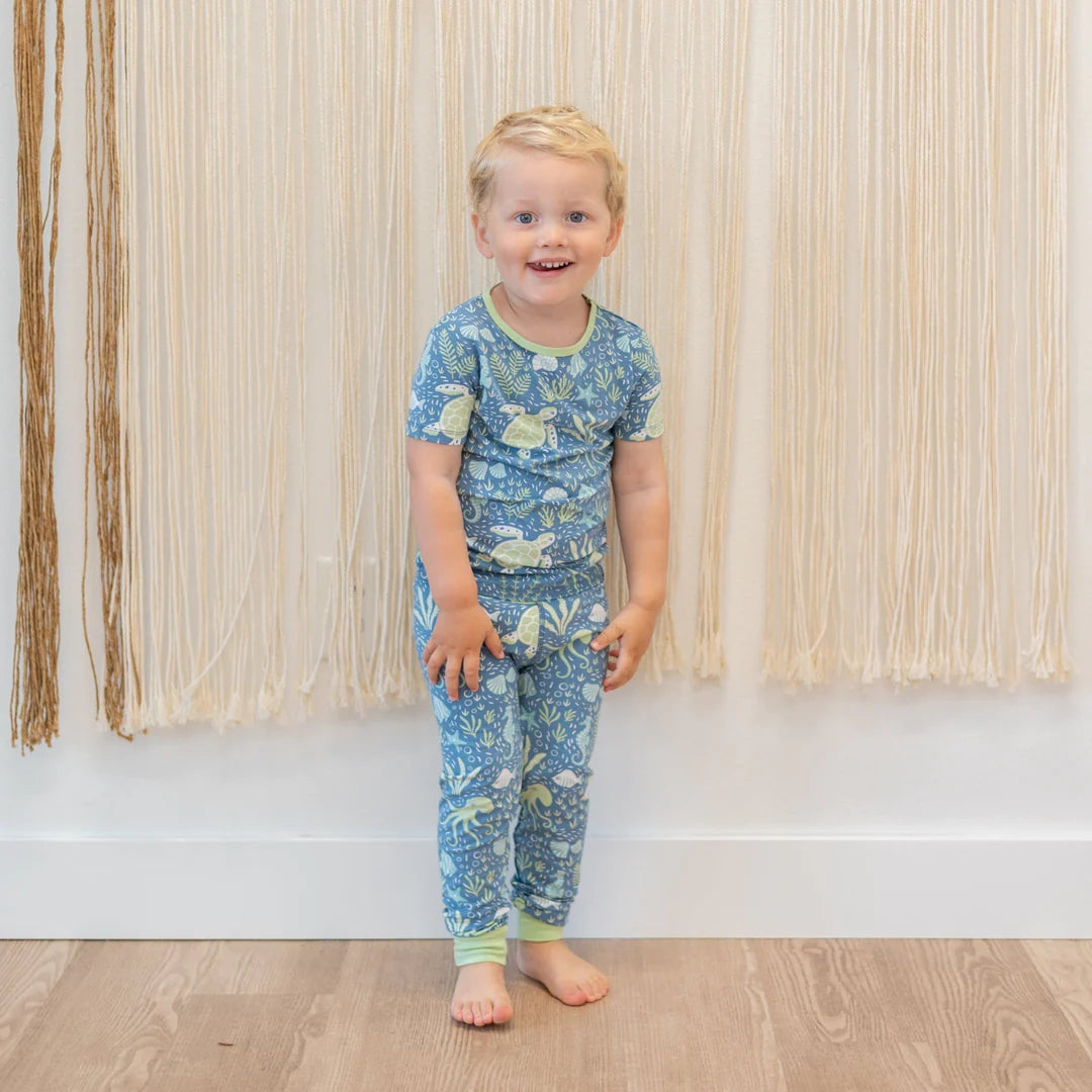 Sweet 𝓑𝓪𝓶𝓫𝓸𝓸 Under the Sea Boys Pj Set: 4