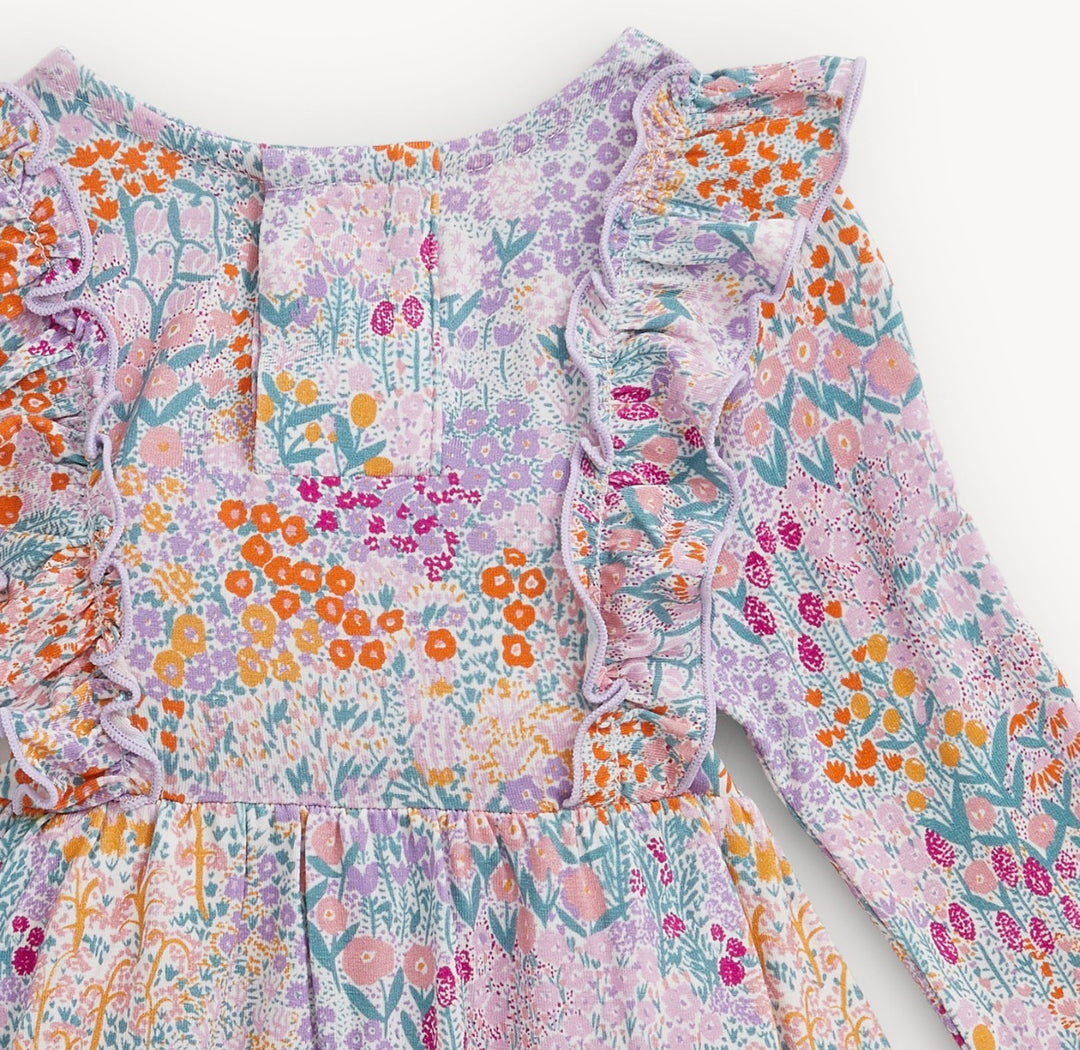 Arabella Ruffle L/S dress w/ leggings