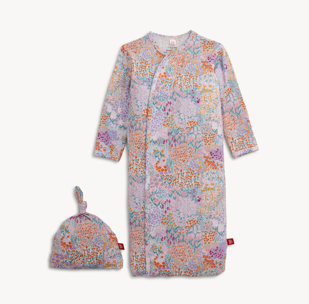 Girls Arabella Gown and Hat Set