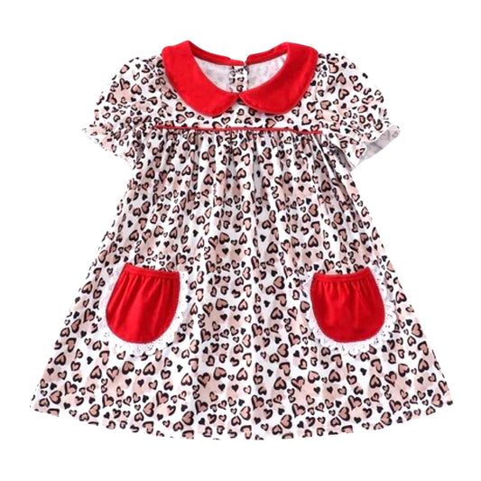 Red Leopard Valentine’s Day Dress: 3,5,6,7