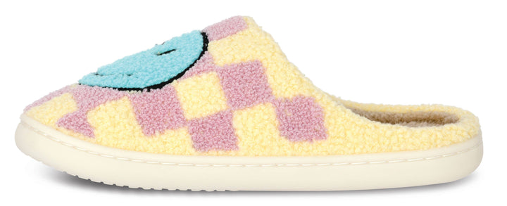 Iscream - Happy Check Slippers Medium (4-6)