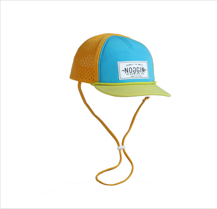 Water Friendly Trucker Hat - Theo Seven Panel: NO STRAP