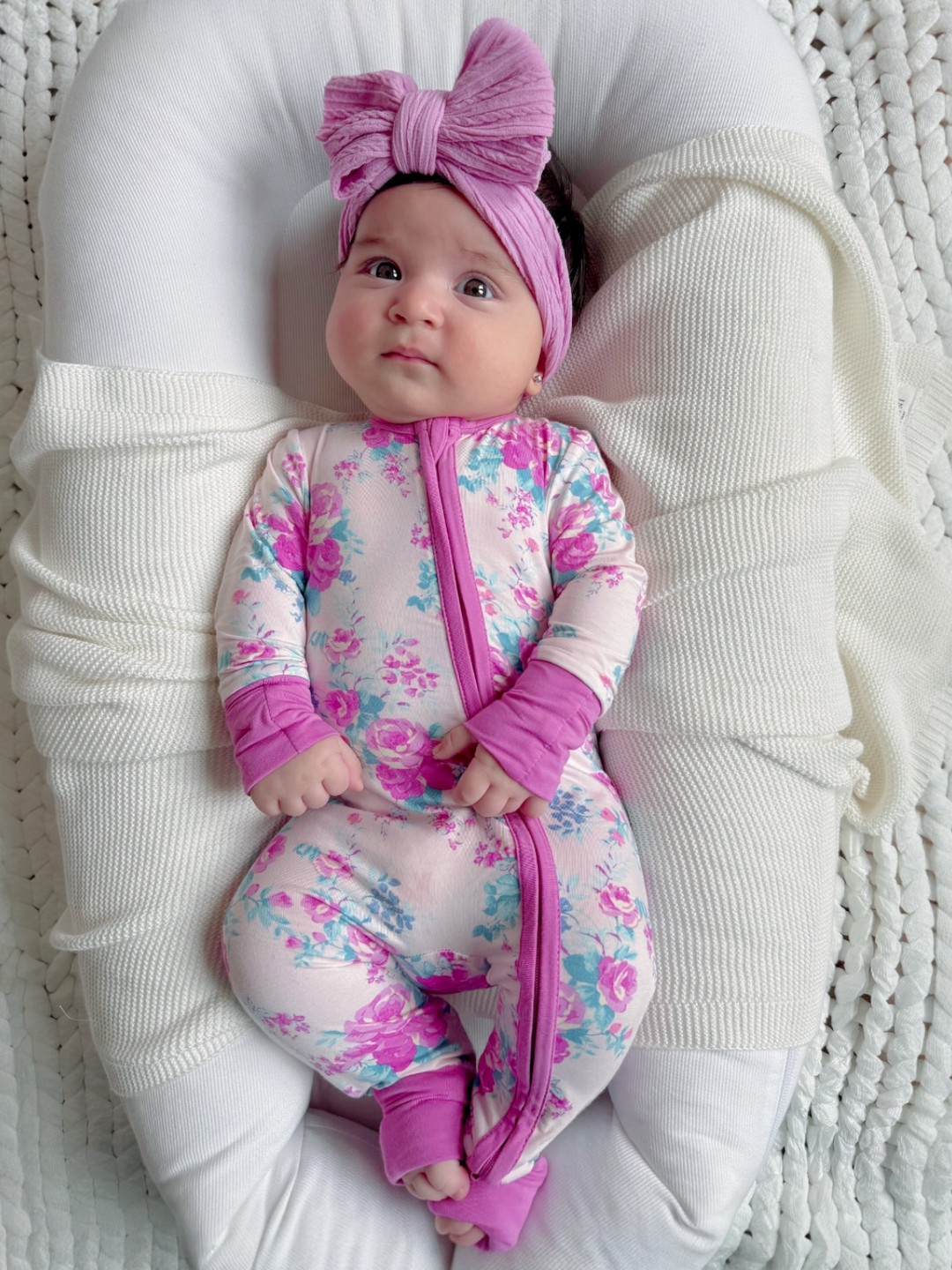 Bamboo Zip Romper | Garden Secrets