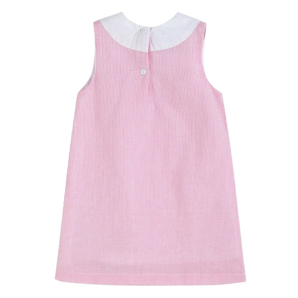 Pink Fuzzy Easter Bunny Swing Dress: 3-6M, 3T