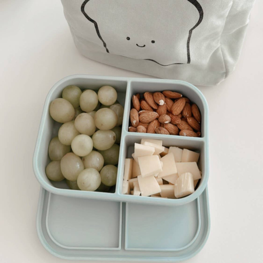 Silicone Bento Box (Blue)