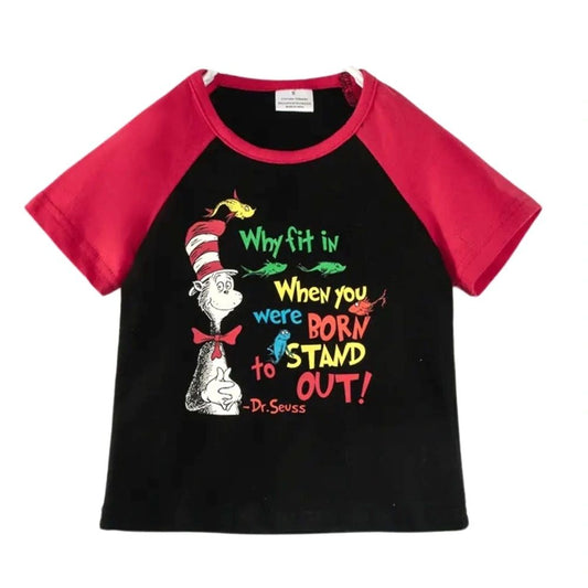 Dr. Seuss Boys Shirt 4,6,7
