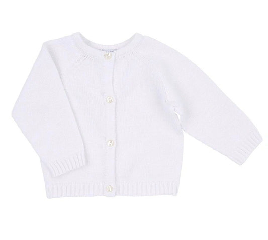 Essentials Infant Knit Cardigan - White