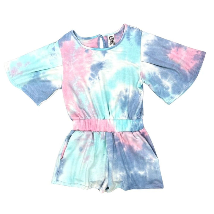 Erge Tween Tie-Dye Terry Romper