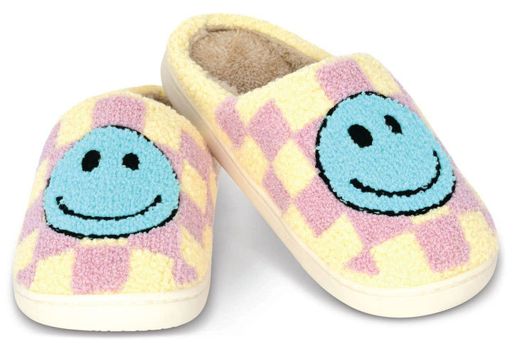 Iscream - Happy Check Slippers Medium (4-6)