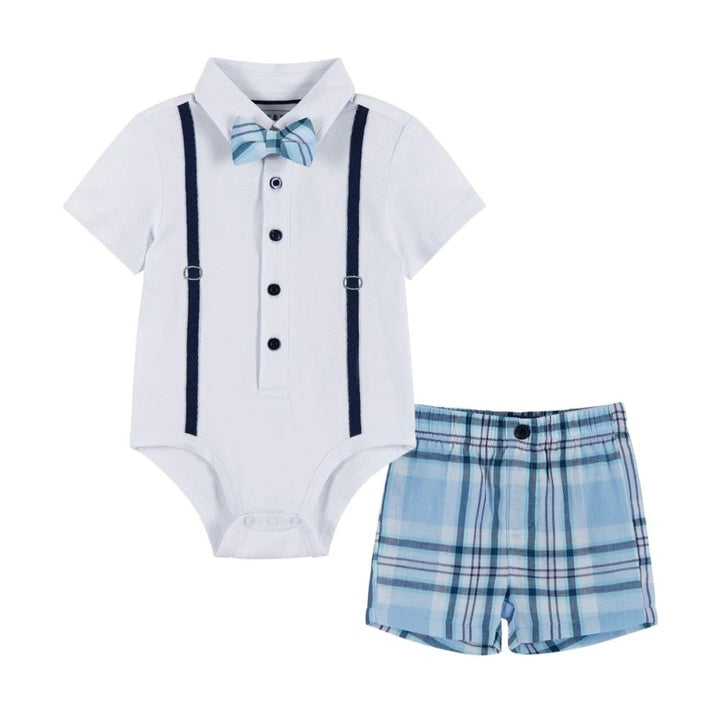 Polo Infant Boys Shirtzie Set: 6-9M, 9-12M, 12-18M