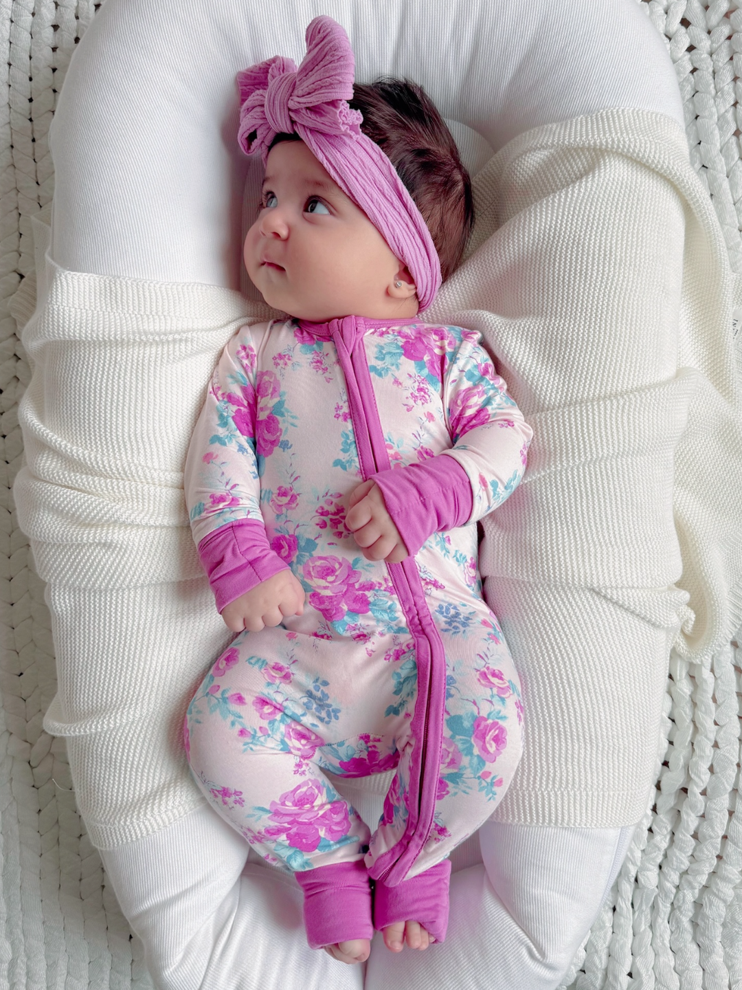 Bamboo Zip Romper | Garden Secrets