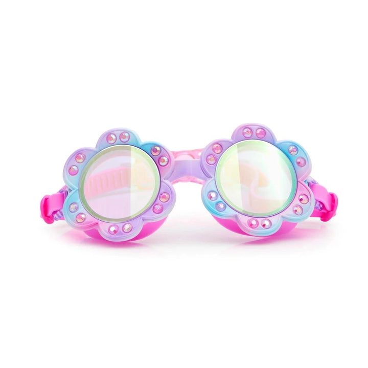 Bling20 Moonflower Gardenia Girls Swim Goggles - 5 years and Up