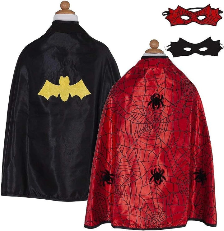 Spiderman Batman Reversible Cape and Mask