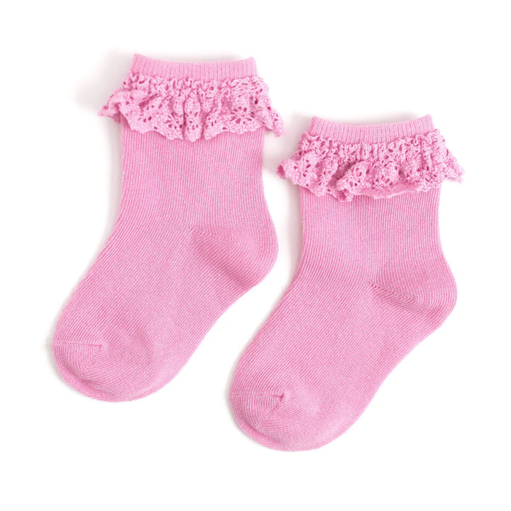 Sweet Pea Lace Midi Socks