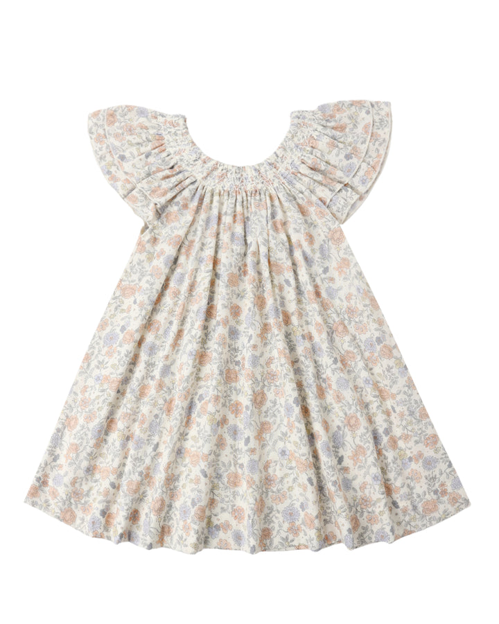 Lucia Dress Bloom | Ivory
