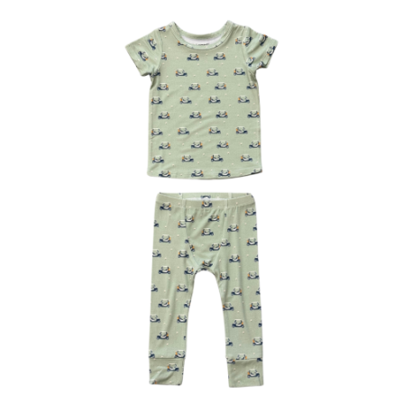 Short Sleeve Lounge Set | Golf Cart