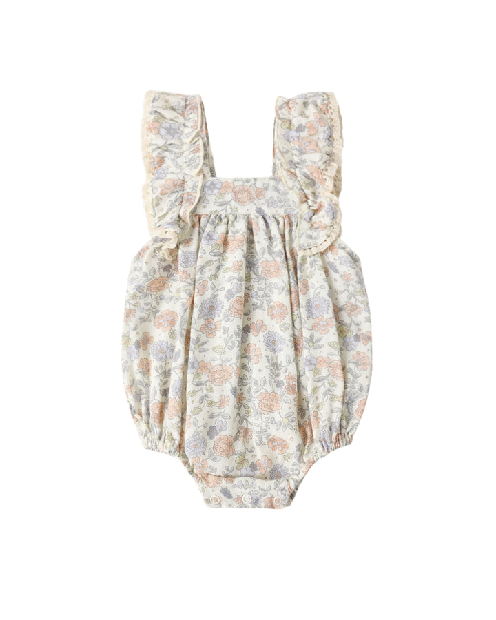 Maya Romper Bloom | Ivory