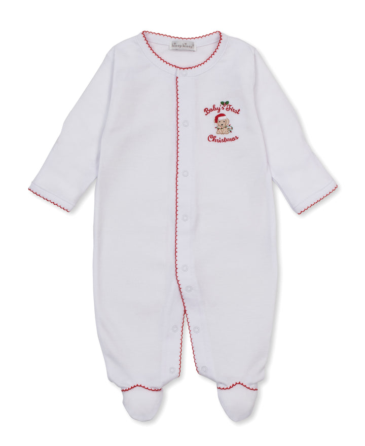 Baby's First Christmas Footie